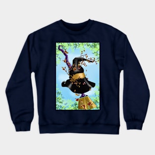 Witches And Brooms Crewneck Sweatshirt